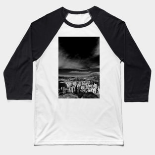 Benidorm Skyline Cityscape Costa Blanca Spain Baseball T-Shirt